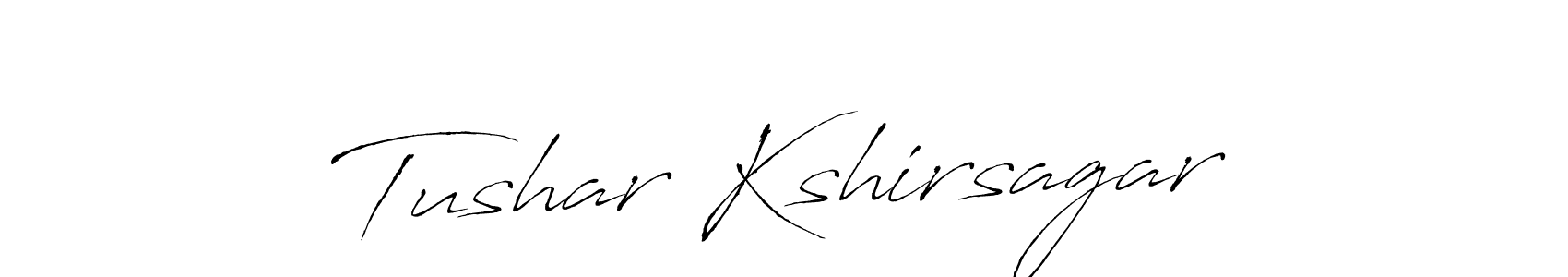 Use a signature maker to create a handwritten signature online. With this signature software, you can design (Antro_Vectra) your own signature for name Tushar Kshirsagar. Tushar Kshirsagar signature style 6 images and pictures png