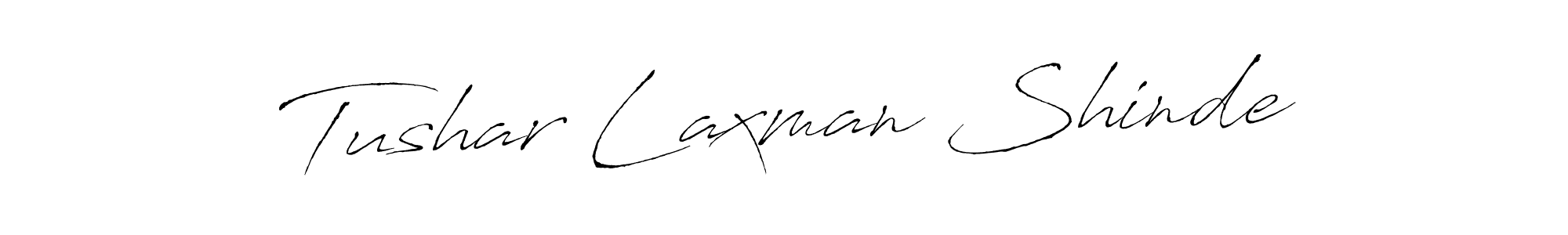 Design your own signature with our free online signature maker. With this signature software, you can create a handwritten (Antro_Vectra) signature for name Tushar Laxman Shinde. Tushar Laxman Shinde signature style 6 images and pictures png