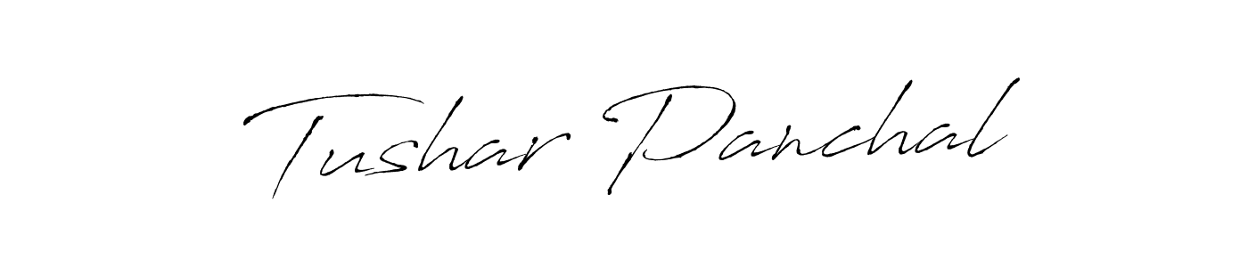 if you are searching for the best signature style for your name Tushar Panchal. so please give up your signature search. here we have designed multiple signature styles  using Antro_Vectra. Tushar Panchal signature style 6 images and pictures png