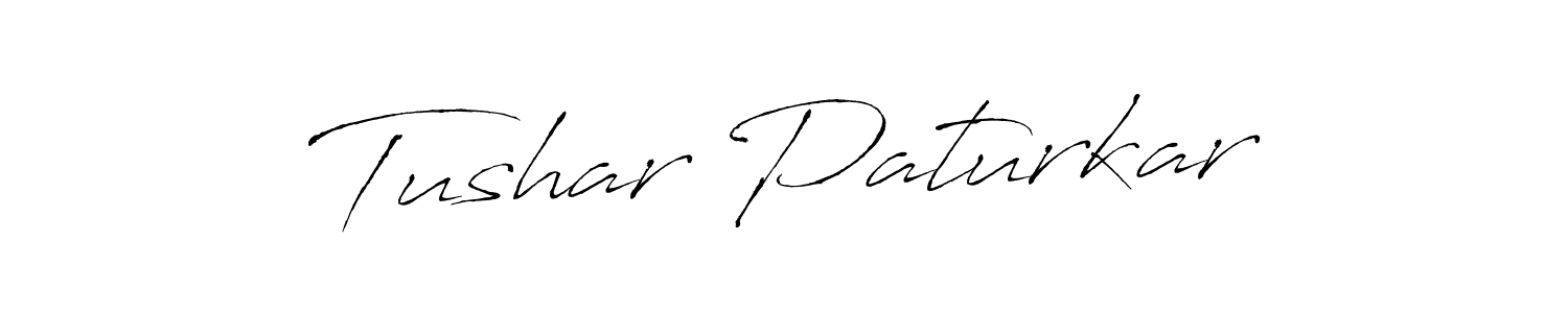 Similarly Antro_Vectra is the best handwritten signature design. Signature creator online .You can use it as an online autograph creator for name Tushar Paturkar. Tushar Paturkar signature style 6 images and pictures png