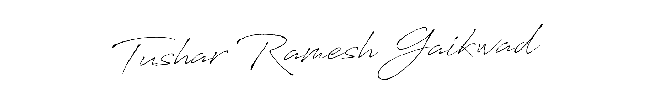 This is the best signature style for the Tushar Ramesh Gaikwad name. Also you like these signature font (Antro_Vectra). Mix name signature. Tushar Ramesh Gaikwad signature style 6 images and pictures png