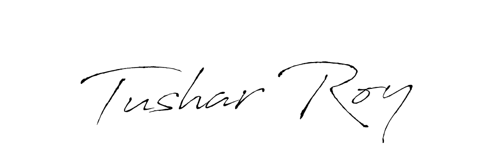 How to make Tushar Roy signature? Antro_Vectra is a professional autograph style. Create handwritten signature for Tushar Roy name. Tushar Roy signature style 6 images and pictures png