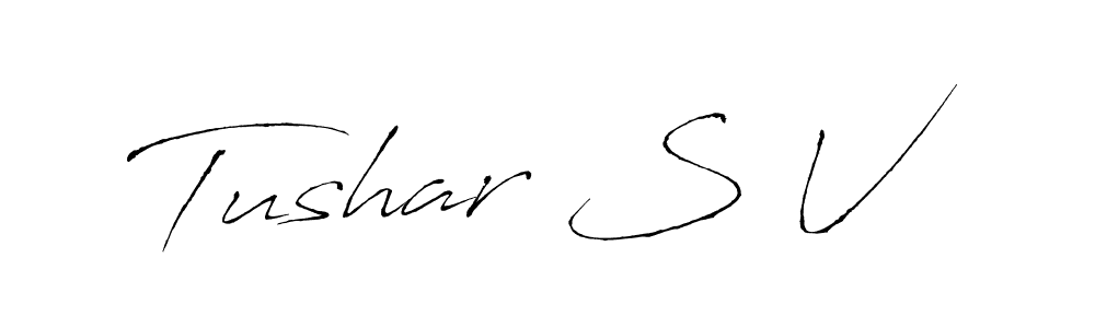 See photos of Tushar S V official signature by Spectra . Check more albums & portfolios. Read reviews & check more about Antro_Vectra font. Tushar S V signature style 6 images and pictures png