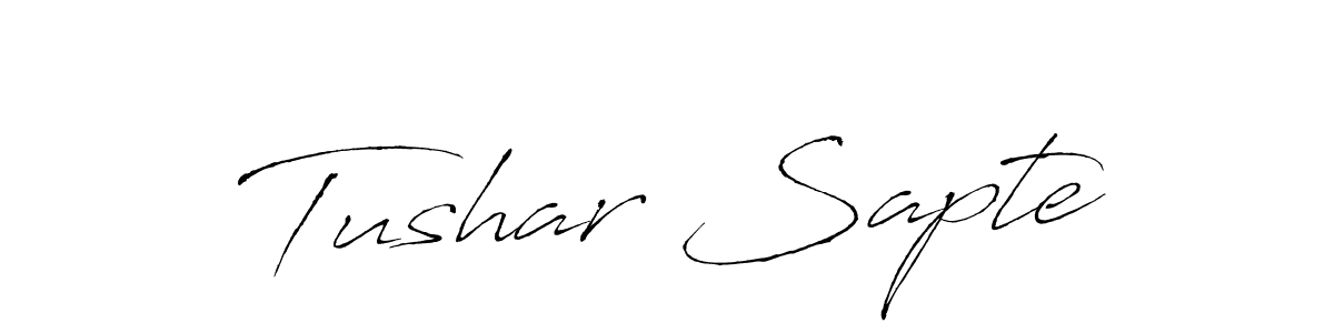 Also we have Tushar Sapte name is the best signature style. Create professional handwritten signature collection using Antro_Vectra autograph style. Tushar Sapte signature style 6 images and pictures png