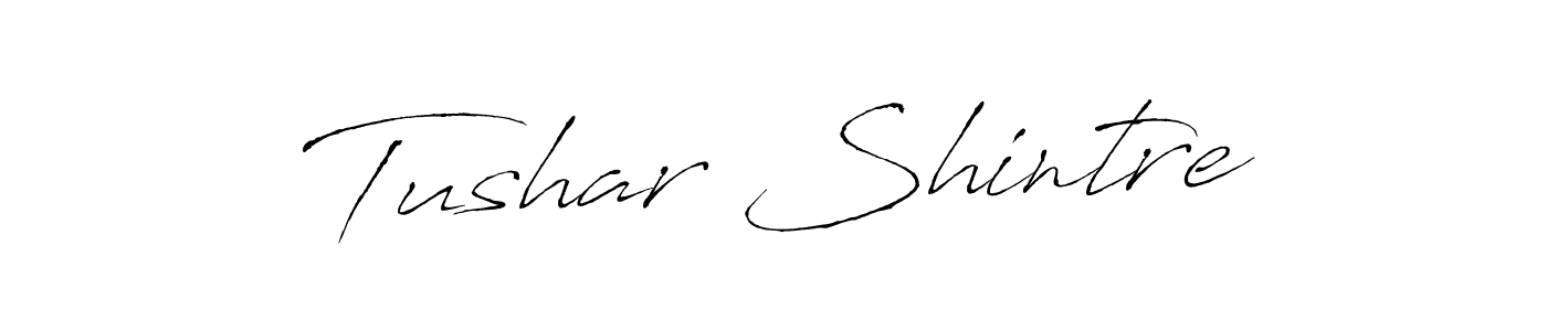 This is the best signature style for the Tushar Shintre name. Also you like these signature font (Antro_Vectra). Mix name signature. Tushar Shintre signature style 6 images and pictures png