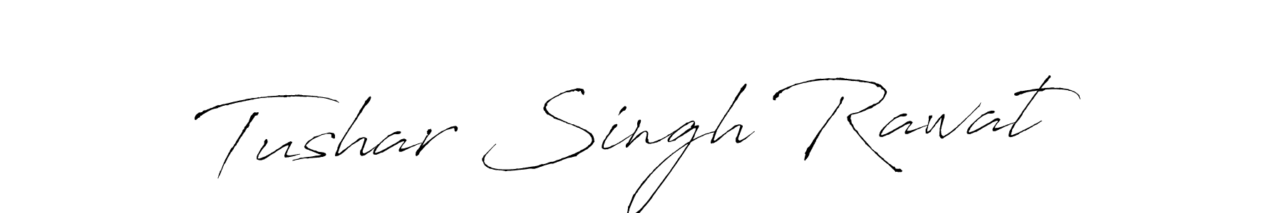 Create a beautiful signature design for name Tushar Singh Rawat. With this signature (Antro_Vectra) fonts, you can make a handwritten signature for free. Tushar Singh Rawat signature style 6 images and pictures png