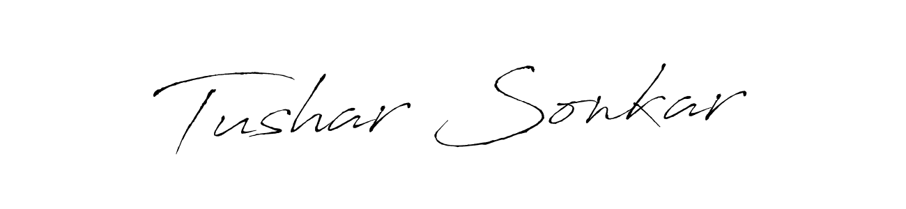 You can use this online signature creator to create a handwritten signature for the name Tushar Sonkar. This is the best online autograph maker. Tushar Sonkar signature style 6 images and pictures png