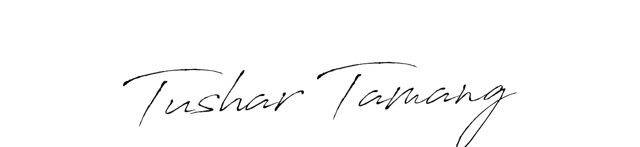 It looks lik you need a new signature style for name Tushar Tamang. Design unique handwritten (Antro_Vectra) signature with our free signature maker in just a few clicks. Tushar Tamang signature style 6 images and pictures png