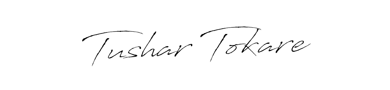 Antro_Vectra is a professional signature style that is perfect for those who want to add a touch of class to their signature. It is also a great choice for those who want to make their signature more unique. Get Tushar Tokare name to fancy signature for free. Tushar Tokare signature style 6 images and pictures png