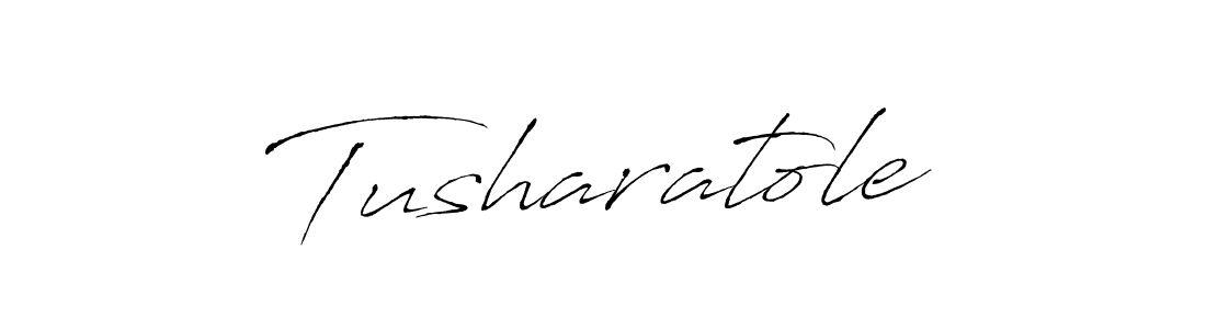 Design your own signature with our free online signature maker. With this signature software, you can create a handwritten (Antro_Vectra) signature for name Tusharatole. Tusharatole signature style 6 images and pictures png