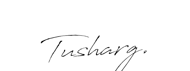 Make a beautiful signature design for name Tusharg.. With this signature (Antro_Vectra) style, you can create a handwritten signature for free. Tusharg. signature style 6 images and pictures png