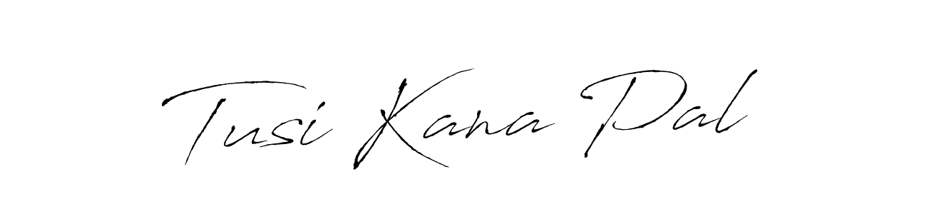 Make a beautiful signature design for name Tusi Kana Pal. With this signature (Antro_Vectra) style, you can create a handwritten signature for free. Tusi Kana Pal signature style 6 images and pictures png