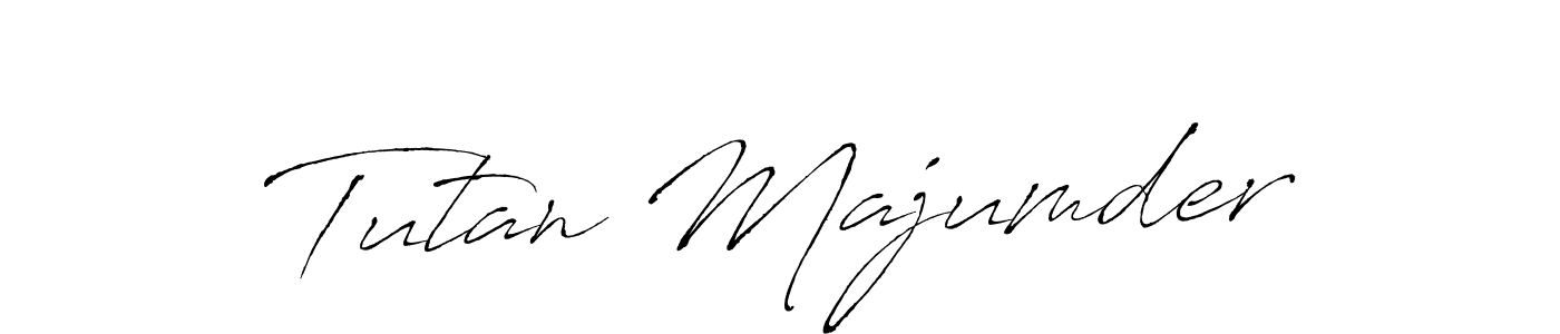 The best way (Antro_Vectra) to make a short signature is to pick only two or three words in your name. The name Tutan Majumder include a total of six letters. For converting this name. Tutan Majumder signature style 6 images and pictures png