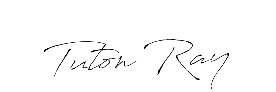 How to Draw Tuton Ray signature style? Antro_Vectra is a latest design signature styles for name Tuton Ray. Tuton Ray signature style 6 images and pictures png