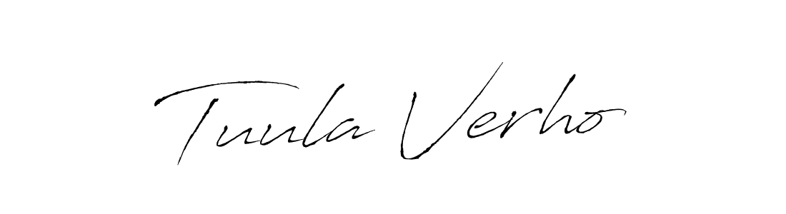 It looks lik you need a new signature style for name Tuula Verho. Design unique handwritten (Antro_Vectra) signature with our free signature maker in just a few clicks. Tuula Verho signature style 6 images and pictures png
