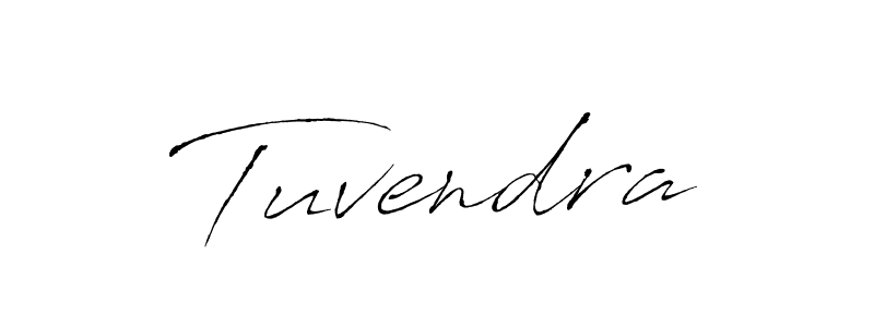 Design your own signature with our free online signature maker. With this signature software, you can create a handwritten (Antro_Vectra) signature for name Tuvendra. Tuvendra signature style 6 images and pictures png