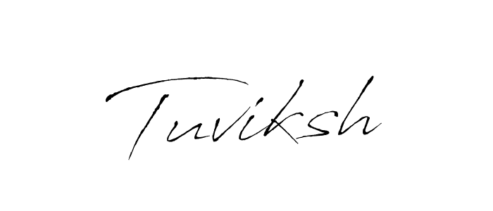 You should practise on your own different ways (Antro_Vectra) to write your name (Tuviksh) in signature. don't let someone else do it for you. Tuviksh signature style 6 images and pictures png