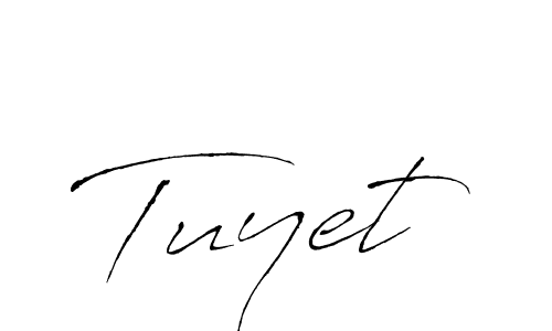 Design your own signature with our free online signature maker. With this signature software, you can create a handwritten (Antro_Vectra) signature for name Tuyet. Tuyet signature style 6 images and pictures png