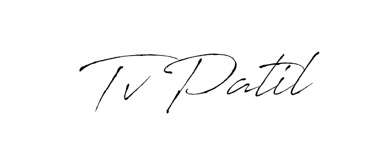 You can use this online signature creator to create a handwritten signature for the name Tv Patil. This is the best online autograph maker. Tv Patil signature style 6 images and pictures png
