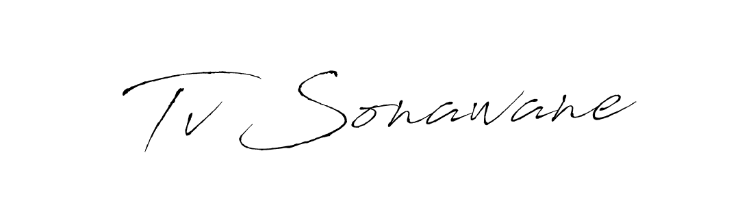 Here are the top 10 professional signature styles for the name Tv Sonawane. These are the best autograph styles you can use for your name. Tv Sonawane signature style 6 images and pictures png