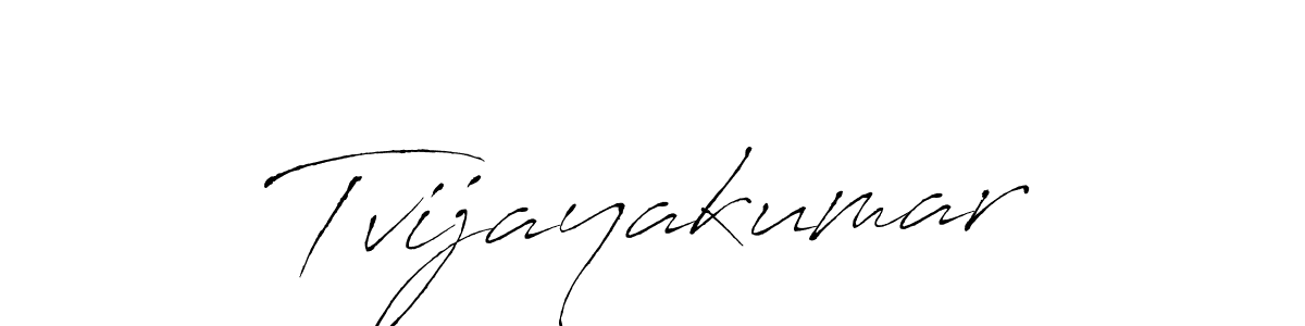 Also You can easily find your signature by using the search form. We will create Tvijayakumar name handwritten signature images for you free of cost using Antro_Vectra sign style. Tvijayakumar signature style 6 images and pictures png