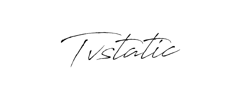 How to make Tvstatic name signature. Use Antro_Vectra style for creating short signs online. This is the latest handwritten sign. Tvstatic signature style 6 images and pictures png