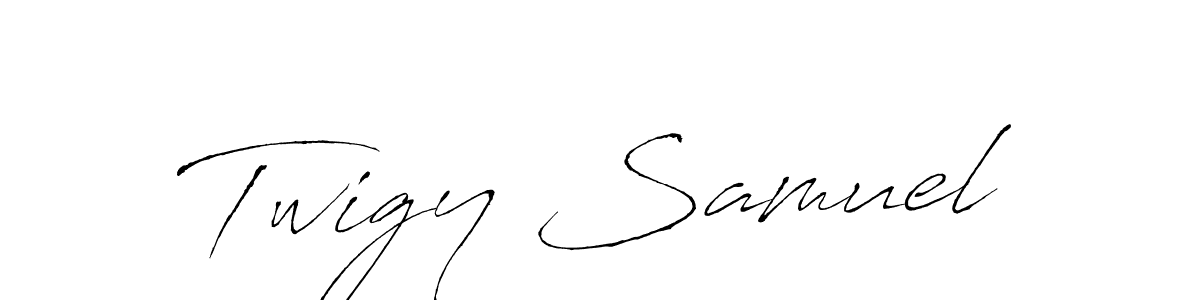 This is the best signature style for the Twigy Samuel name. Also you like these signature font (Antro_Vectra). Mix name signature. Twigy Samuel signature style 6 images and pictures png