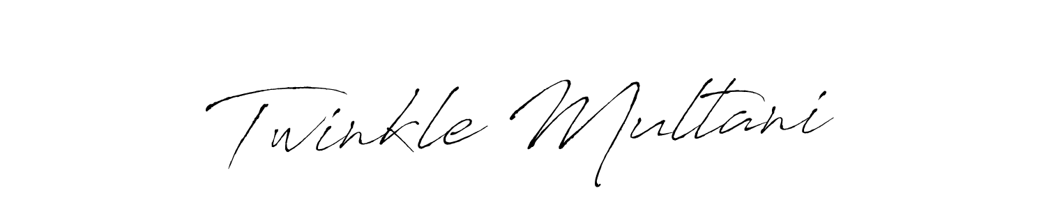 It looks lik you need a new signature style for name Twinkle Multani. Design unique handwritten (Antro_Vectra) signature with our free signature maker in just a few clicks. Twinkle Multani signature style 6 images and pictures png