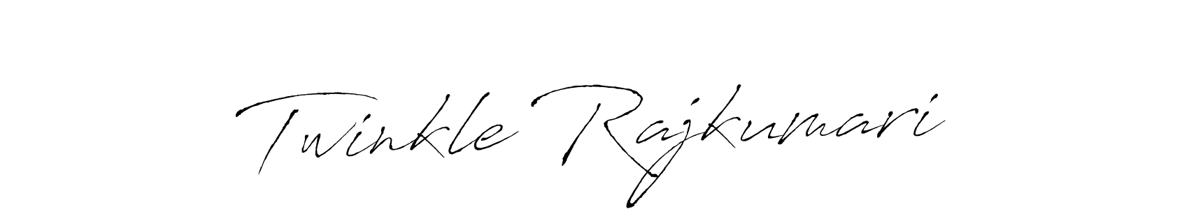 Twinkle Rajkumari stylish signature style. Best Handwritten Sign (Antro_Vectra) for my name. Handwritten Signature Collection Ideas for my name Twinkle Rajkumari. Twinkle Rajkumari signature style 6 images and pictures png