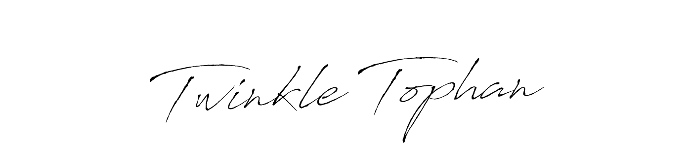 Design your own signature with our free online signature maker. With this signature software, you can create a handwritten (Antro_Vectra) signature for name Twinkle Tophan. Twinkle Tophan signature style 6 images and pictures png