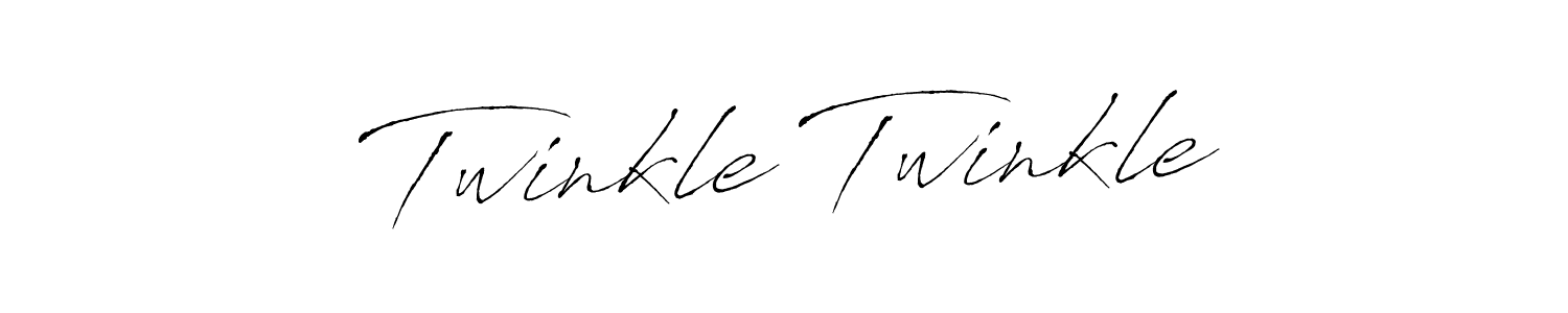 How to make Twinkle Twinkle name signature. Use Antro_Vectra style for creating short signs online. This is the latest handwritten sign. Twinkle Twinkle signature style 6 images and pictures png