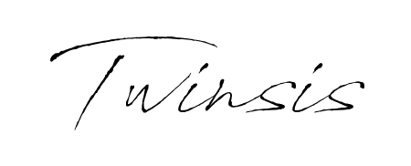 Make your name Twinsis memorable on every contract using Antro_Vectra autograph style. Instant transparent background export available. Twinsis signature style 6 images and pictures png