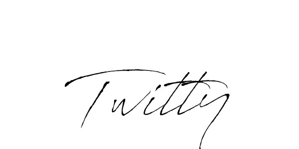 The best way (Antro_Vectra) to make a short signature is to pick only two or three words in your name. The name Twitty include a total of six letters. For converting this name. Twitty signature style 6 images and pictures png