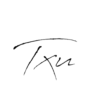 How to make Txu signature? Antro_Vectra is a professional autograph style. Create handwritten signature for Txu name. Txu signature style 6 images and pictures png