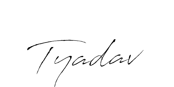You should practise on your own different ways (Antro_Vectra) to write your name (Tyadav) in signature. don't let someone else do it for you. Tyadav signature style 6 images and pictures png