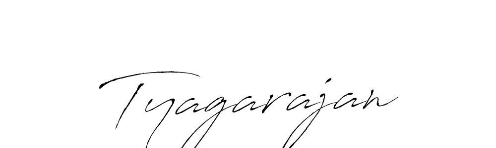 Create a beautiful signature design for name Tyagarajan. With this signature (Antro_Vectra) fonts, you can make a handwritten signature for free. Tyagarajan signature style 6 images and pictures png