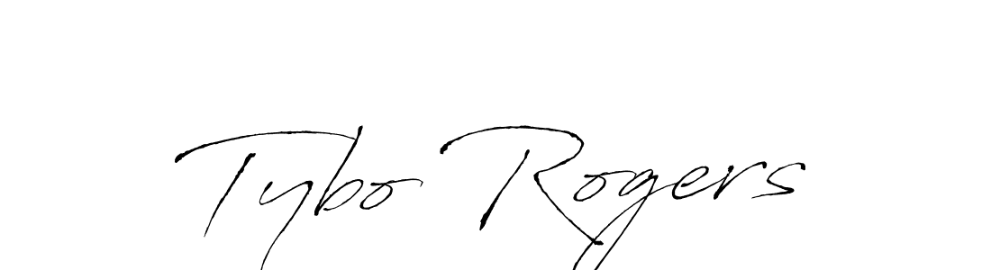 How to make Tybo Rogers name signature. Use Antro_Vectra style for creating short signs online. This is the latest handwritten sign. Tybo Rogers signature style 6 images and pictures png