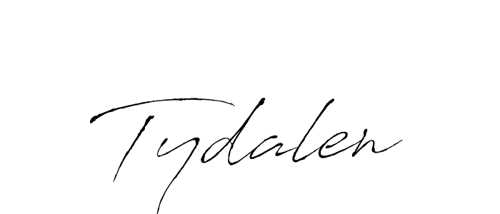 How to make Tydalen signature? Antro_Vectra is a professional autograph style. Create handwritten signature for Tydalen name. Tydalen signature style 6 images and pictures png