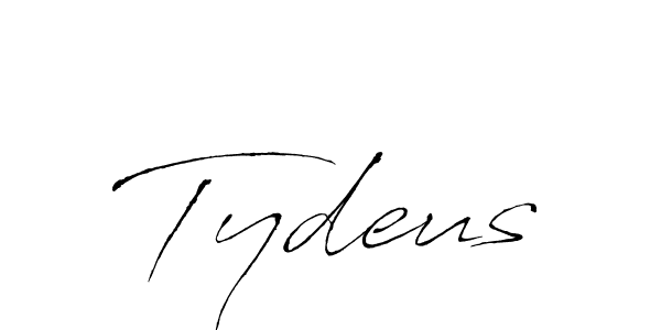 Tydeus stylish signature style. Best Handwritten Sign (Antro_Vectra) for my name. Handwritten Signature Collection Ideas for my name Tydeus. Tydeus signature style 6 images and pictures png