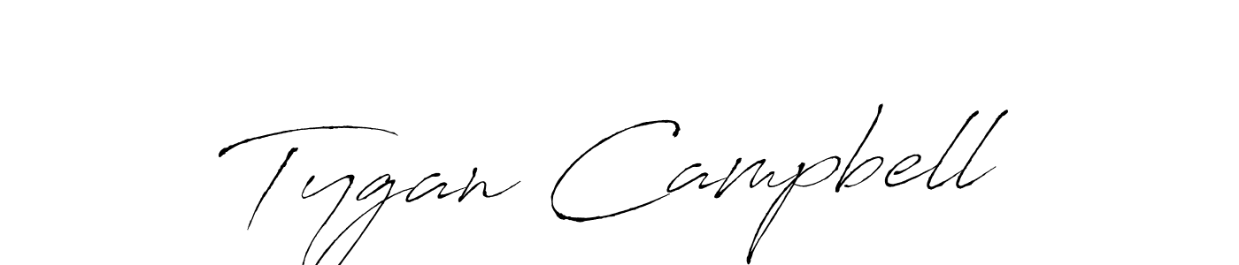 Make a beautiful signature design for name Tygan Campbell. With this signature (Antro_Vectra) style, you can create a handwritten signature for free. Tygan Campbell signature style 6 images and pictures png