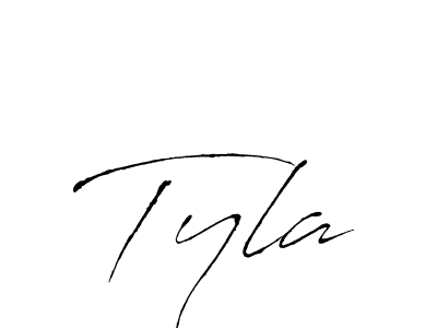 Create a beautiful signature design for name Tyla. With this signature (Antro_Vectra) fonts, you can make a handwritten signature for free. Tyla signature style 6 images and pictures png