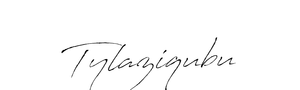 The best way (Antro_Vectra) to make a short signature is to pick only two or three words in your name. The name Tylaziqubu include a total of six letters. For converting this name. Tylaziqubu signature style 6 images and pictures png