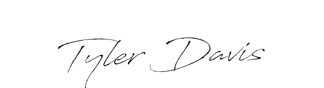 How to make Tyler Davis name signature. Use Antro_Vectra style for creating short signs online. This is the latest handwritten sign. Tyler Davis signature style 6 images and pictures png