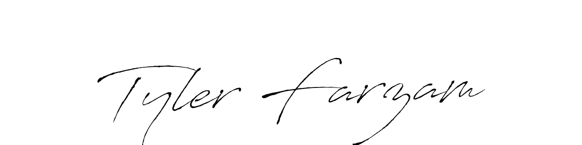 It looks lik you need a new signature style for name Tyler Farzam. Design unique handwritten (Antro_Vectra) signature with our free signature maker in just a few clicks. Tyler Farzam signature style 6 images and pictures png