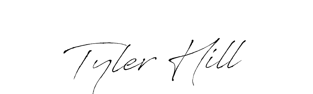 Also You can easily find your signature by using the search form. We will create Tyler Hill name handwritten signature images for you free of cost using Antro_Vectra sign style. Tyler Hill signature style 6 images and pictures png