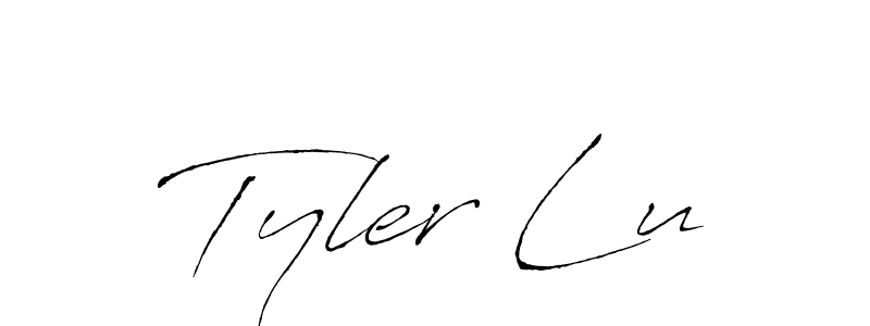 Also we have Tyler Lu name is the best signature style. Create professional handwritten signature collection using Antro_Vectra autograph style. Tyler Lu signature style 6 images and pictures png