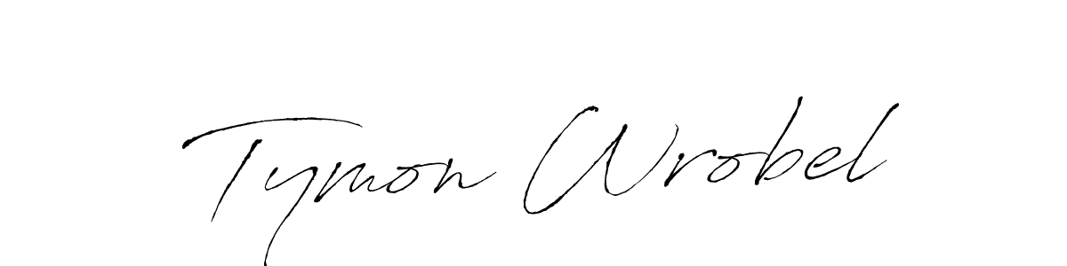 Here are the top 10 professional signature styles for the name Tymon Wrobel. These are the best autograph styles you can use for your name. Tymon Wrobel signature style 6 images and pictures png