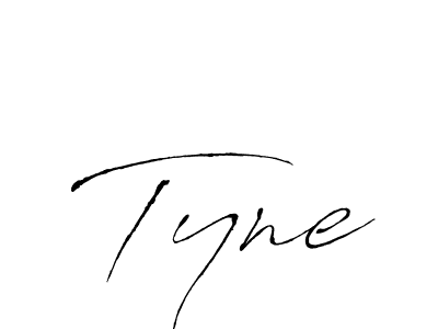 Make a beautiful signature design for name Tyne. With this signature (Antro_Vectra) style, you can create a handwritten signature for free. Tyne signature style 6 images and pictures png