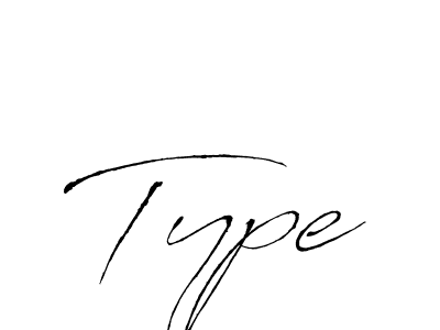 You should practise on your own different ways (Antro_Vectra) to write your name (Type) in signature. don't let someone else do it for you. Type signature style 6 images and pictures png