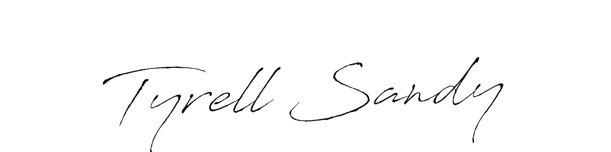 How to Draw Tyrell Sandy signature style? Antro_Vectra is a latest design signature styles for name Tyrell Sandy. Tyrell Sandy signature style 6 images and pictures png